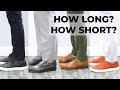 Proper Length of Men's Pants | Trouser Length