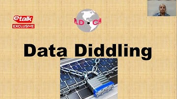 Data Diddling - A Type of Cyber Crime