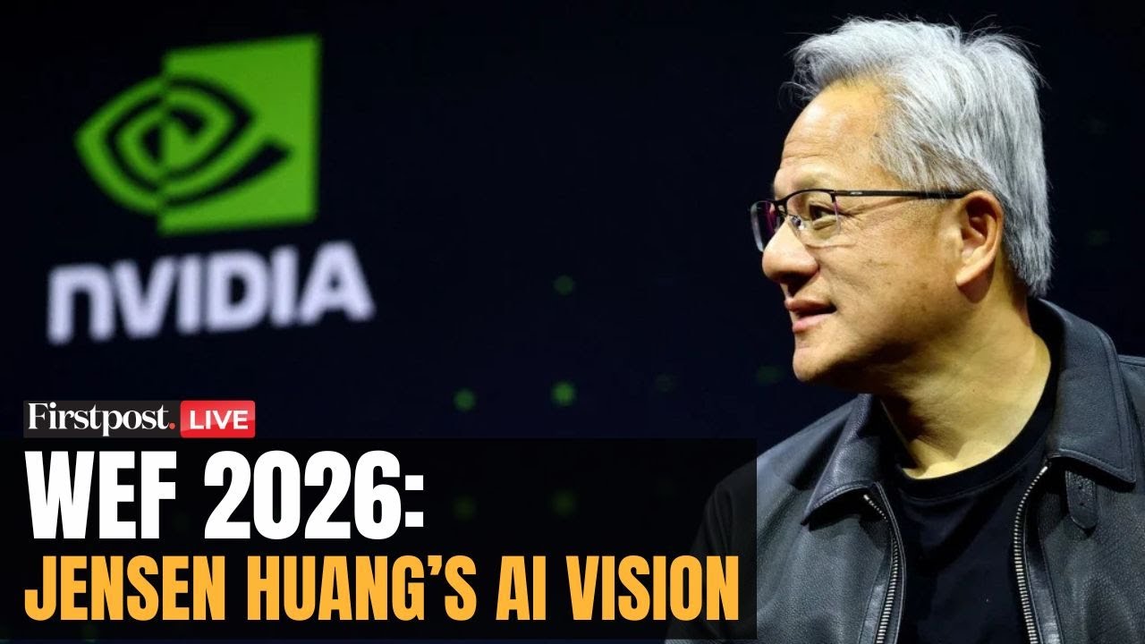 WEF 2026 LIVE: NVIDIA CEO Jensen Huang At Davos 2026: NVIDIA, AI Power ...