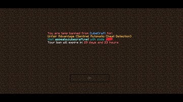 I got banned from Cubecraft.net.... and for what reason? Hacking? How?