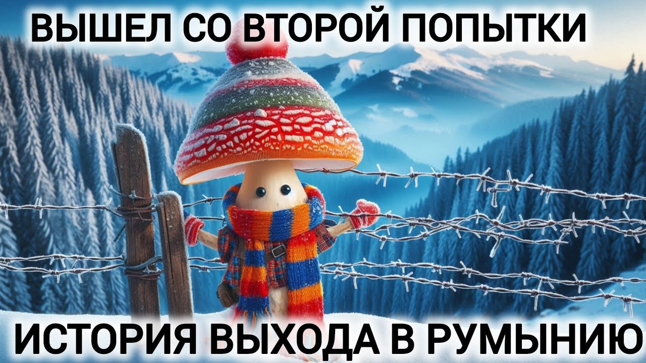 Первая попытка была не удачной,но он не здался и вышел со второй попытки | История выхода в Румынию🍄
