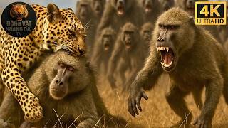 Luangwa  | Sự Trả Thù Đẫm Máu Của Báo Hoa Mai Và Khỉ Đầu Chó - Thế giới động vật