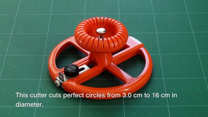 NT Cutter C-3000GP Silver Heavy Duty 3cm-26cm Adjustable Utility Compass  Metal Circle Cutter, to Make Pipe Holes & Round Corners in Carpet -   Denmark