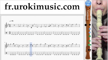 Comment Jouer de la Flute à bec (G.) Major Lazer & DJ Snake - Lean On Tab Tablature Partie#1 Exerce