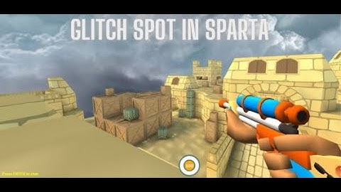 Glitch Spot in Sparta! | Shell Shockers