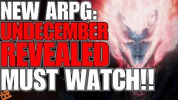NEW ACTION RPG: UNDECEMBER! WHERE DID THIS COME FROM? RELEASING IN 2021!? 4K TRAILER! WHAT WE KNOW!