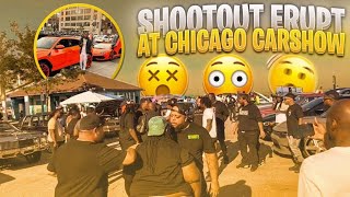 ONLY 5 MINUTES AT THE CARSHOW A FIGHT BROKE OUT THEN SHOTS 3 PEOPLE HIT