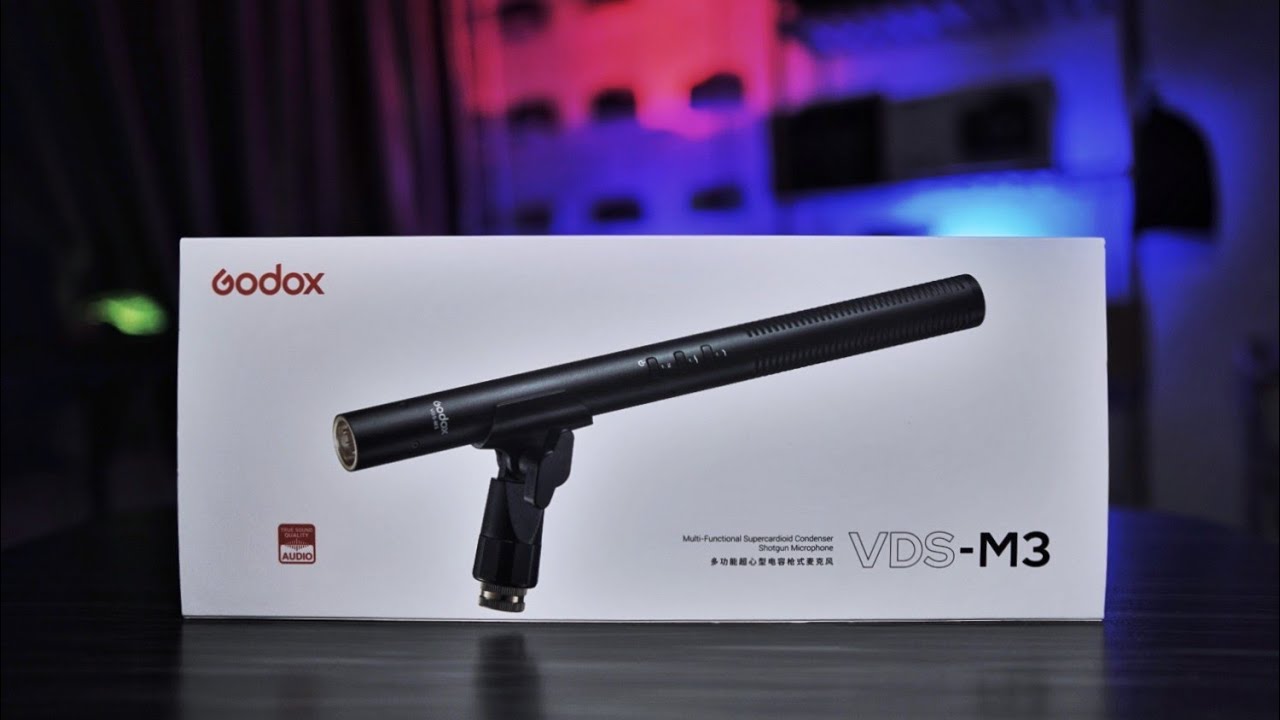 GODOX VDS M3 | INCREDEBLE XLR MICROPHONE - YouTube