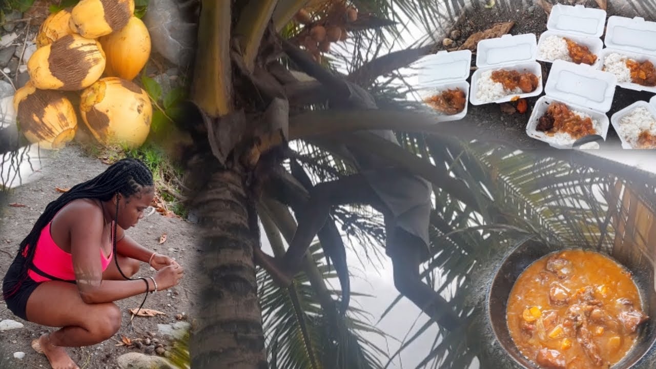 June plum chicken  with white rice . tasting amazing