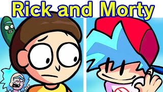 Friday Night Funkin' Vs Rick And Morty | Get Schwiftying On A Friday Night V1 (Fnf Mod/Cartoon)