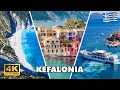 Kefalonia island  greece   best places and beaches  travel guide 4k u.