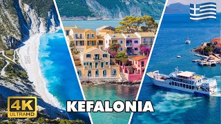 KEFALONIA Island  Greece  | Best Places and Beaches | Travel Guide [4K UHD]