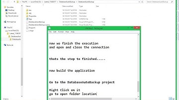 MSSQL DATABASE AUTO BACKUP IN C# || XAMARIN IT