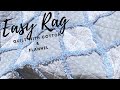 EASY RAG QUILT WITH COTTON AND FLANNEL