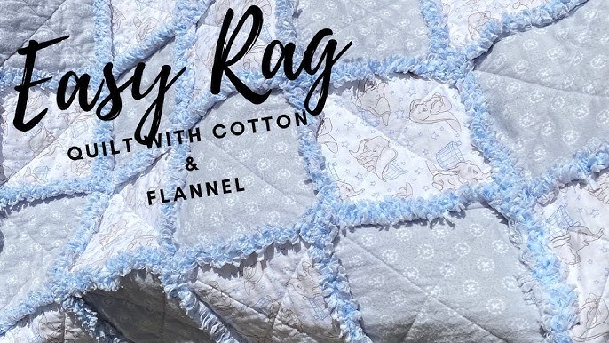 How to Make a Rag Quilt (EASY Beginner's Guide) ♥ Fleece Fun