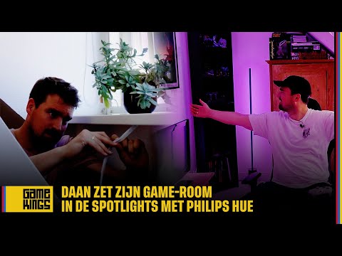 Daan zet zijn game-room in de spotlights met Philips Hue