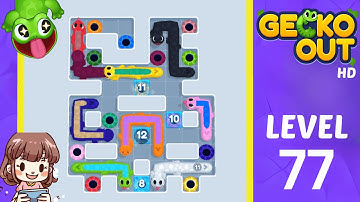 Gecko Out Level 77 Solution Walkthrough