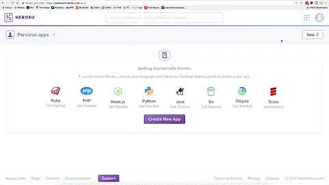 Make a Heroku App and Link It to Github