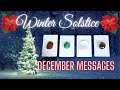 PICK A CARD WHAT TO EXPECT THIS WINTER❄️⛄🎄 | DECEMBER 2022 |  PICK A CARD YULETIDE MESSAGES ⛄❄️🎄