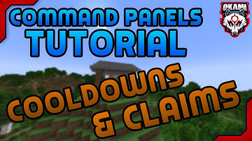 How To Setup Cooldowns With Command Panels!