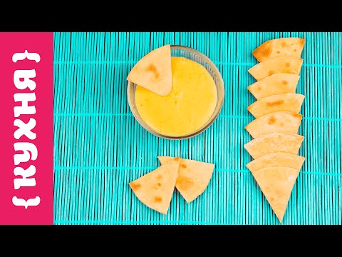 Видео рецепт Начос с сырным соусом