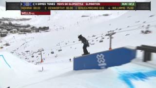 X Games Tignes: Jossi Wells Qualifies First in Men's Ski Slopestyle