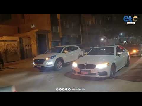 مسيرة شعبية بالسيارات بمركز كرداسة بمحافظة الجيزة تأييدا للرئيس السيسي 