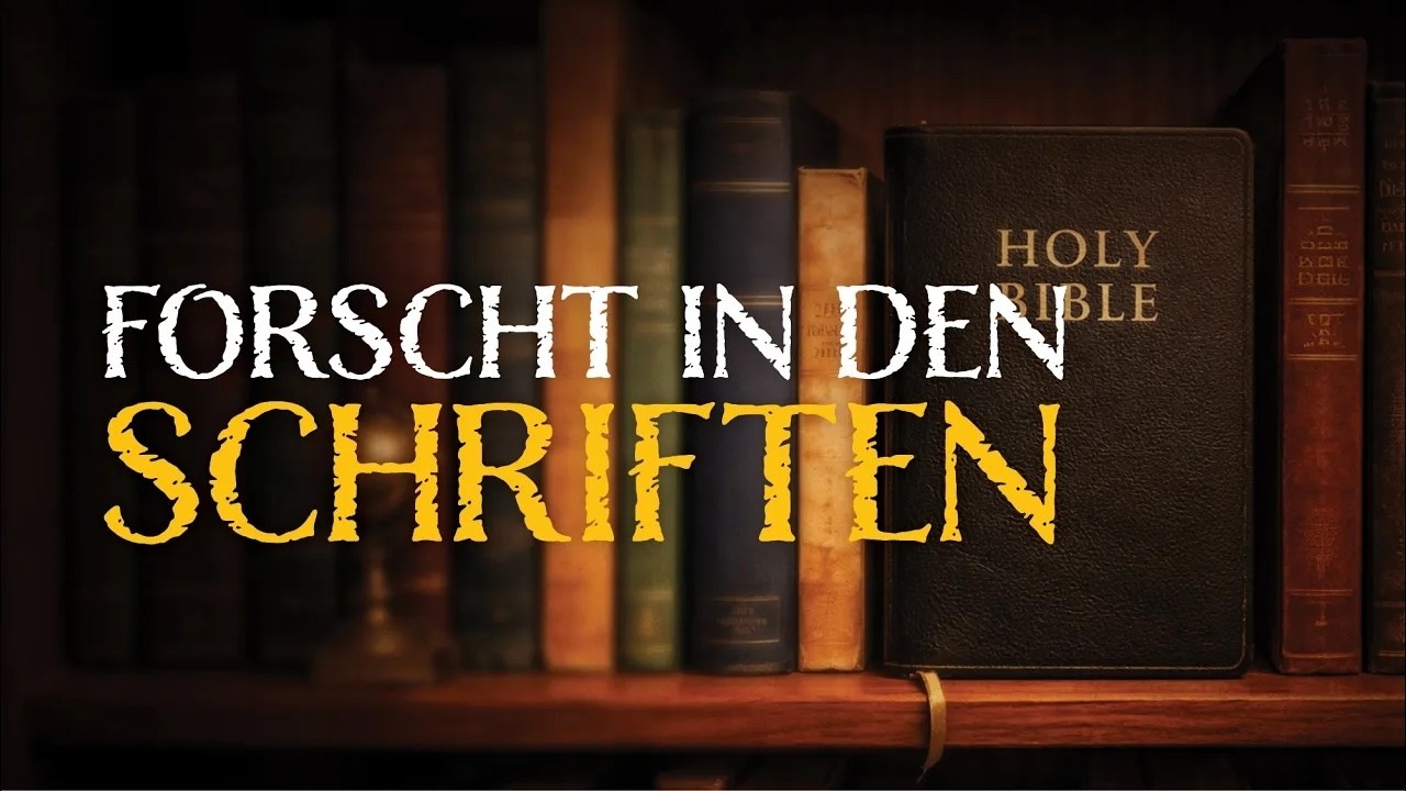 Forscht in den Schriften
