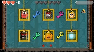 Red ball 4 c. orange ball adventure volume 5 into the cave with boss fights