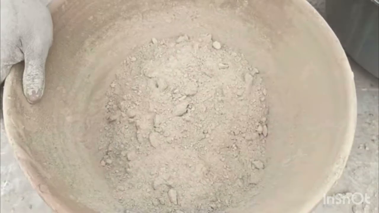 Asmr New Mud Non stop crumbling water and dry