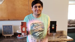 AFTER 5 YEARS I UPGRADED! UNBOXING MY NEW SAMSUNG GALAXY S23 ULTRA (RED COLOR) $1500