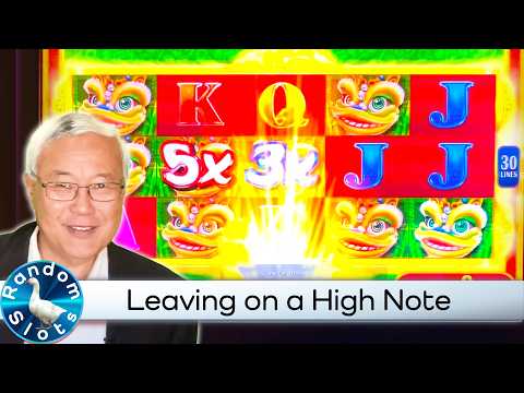 Lion Carnival Slot Machine Leaving on a High Note