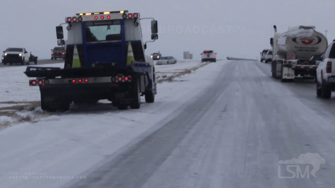 02202020 Wichita, Kansas Accidents and Slideoffs During Morning