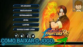 Como baixar e instalar o jogo The King Of Fighter 98 apk + Obb 