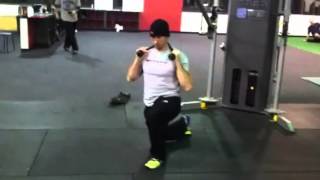 TonyGentilcore.com Half Kneeling Vertical Pallof Press