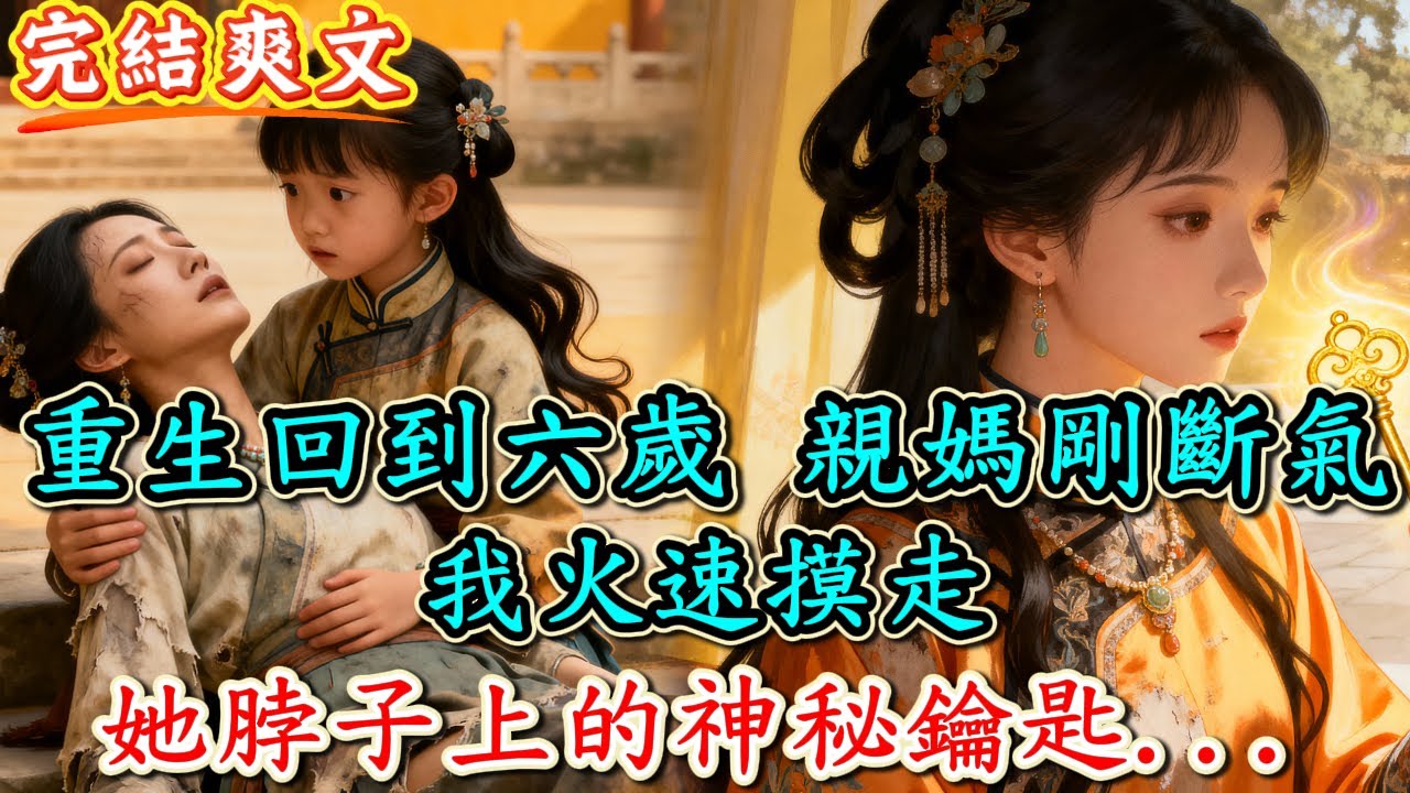【一口氣看完】重生回到六歲，親媽剛斷氣，我火速摸走她脖子上的神秘鑰匙...#完結#古言#小說#爽文#重生 #故事頻道#爱情#情感#宫斗#故事分享一口氣看完 #完整版 #古言小說