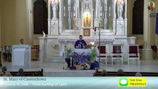 Third Sunday of Lent