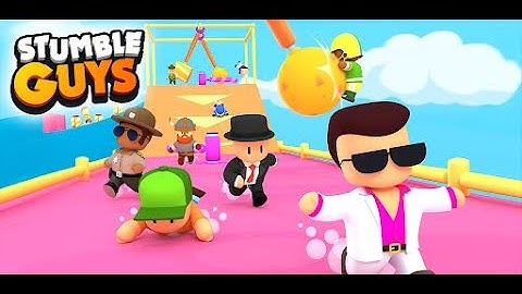 Stumble Guy‪s‬ - Gameplay Walkthrough Part 1 - First Win (iOS, Android)