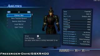 Dynasty Warriors 8 Empires 100 Completed all Ways Of Life PC