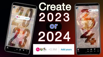 How To Create Thanks 2023 Add Yours Story Template On Instagram | Hello 2024 Add Yours Templates