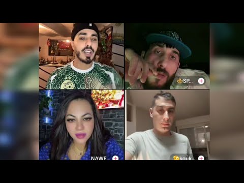 لايف  خلطها مع نوال بريطانيا و سبانكو       