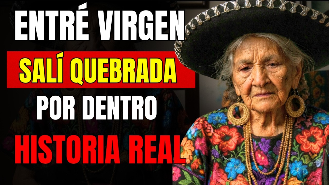 ENTRÉ VIRGEN AL MATRIMONIO... Y SALÍ QUEBRADA POR DENTRO | Historia REAL de esta Abuela