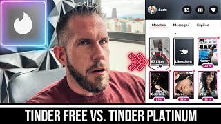 Tinder FREE vs Tinder PLATINUM Experiment... Here are the SHOCKING Results!
