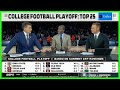 2025 College Football Playoff Rankings Show - 11/18/25