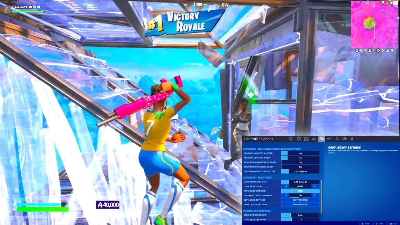 New *BEST* Chapter 4 AIMBOT Fortnite Controller Settings For 2023