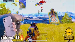 Woww😍 Best Solo Squad Pro Girl Player | iphone 11 Pubg Mobile Test in 2024 | Rush Gameplay