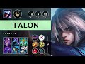 Talon Jungle vs Viego - KR Master Patch 25.14