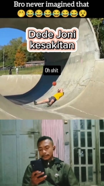 Parah Ni!! Dede Joni Hampir Pecah🤣 Reaction Meme Lucu. #short #reaction #memes #viral #funny #meme