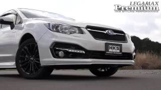 SUBARU IMPREZA SPORT HYBRID HKS LEGAMAX Premium - YouTube
