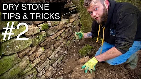 Dry Stone Walling - Retaining Wall Repair #2